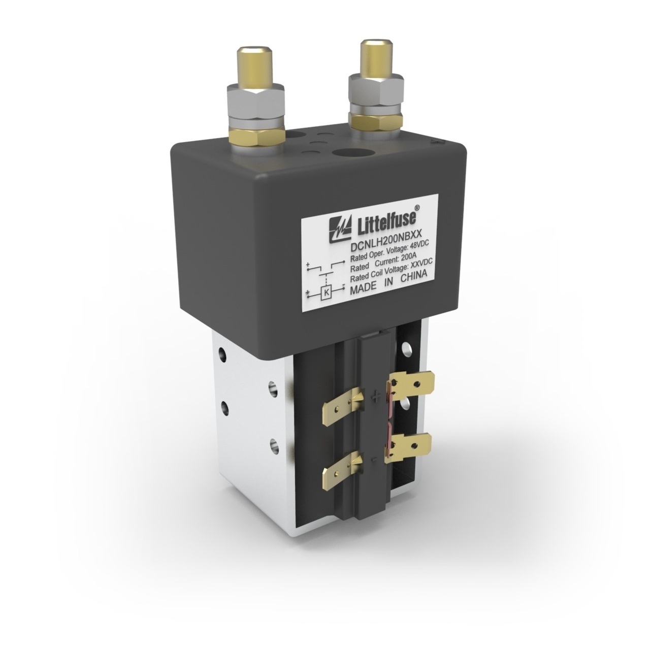 Magnetic latching relay contactor DCNLH